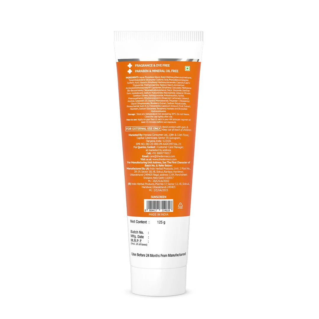 1% Hyaluronic Sunscreen Aqua Gel In Vivo Tested (ISO 24444:2019 Certified, CTRI/2025/02/080287) with SPF 50 & PA++++ - 125 g - Image 12