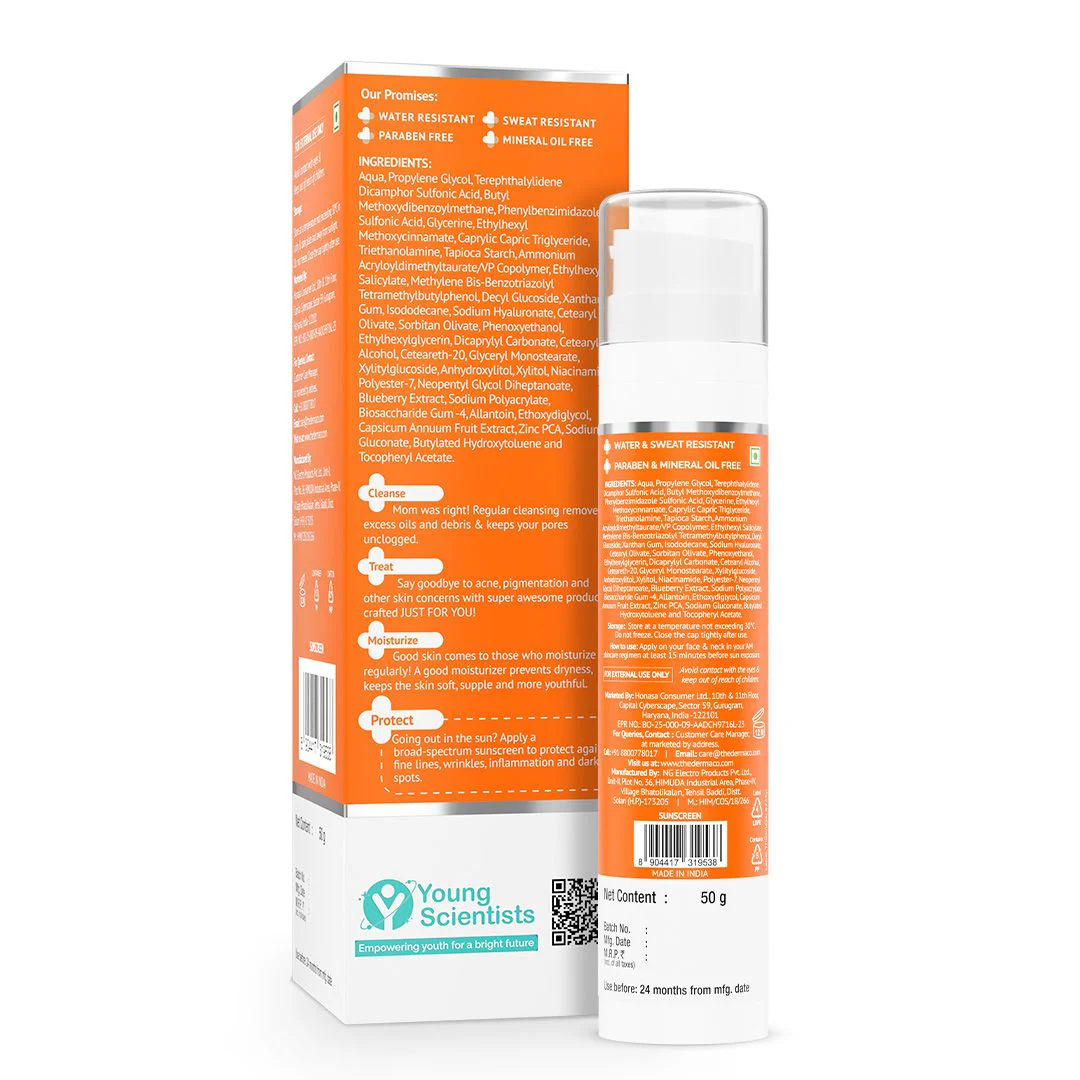 1% Hyaluronic Sunscreen Oil-Free Matte Gel In Vivo Tested (ISO 24444:2019 Certified, CTRI/2025/02/079913) - 50 g - Image 12