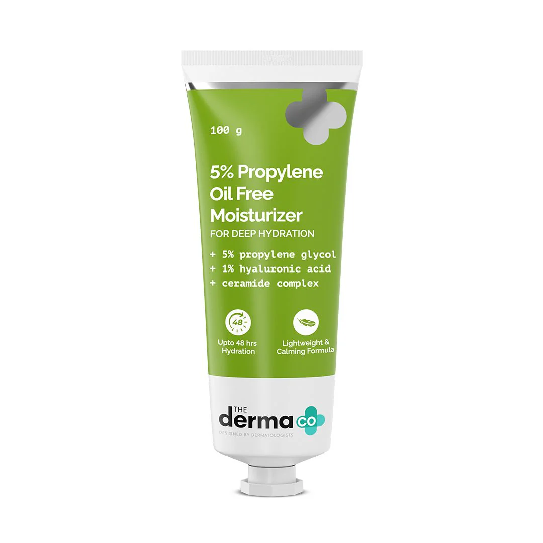5% Propylene Oil-Free Moisturizer with Propylene Glycol & Hyaluronic Acid  - 100 g - Image 7