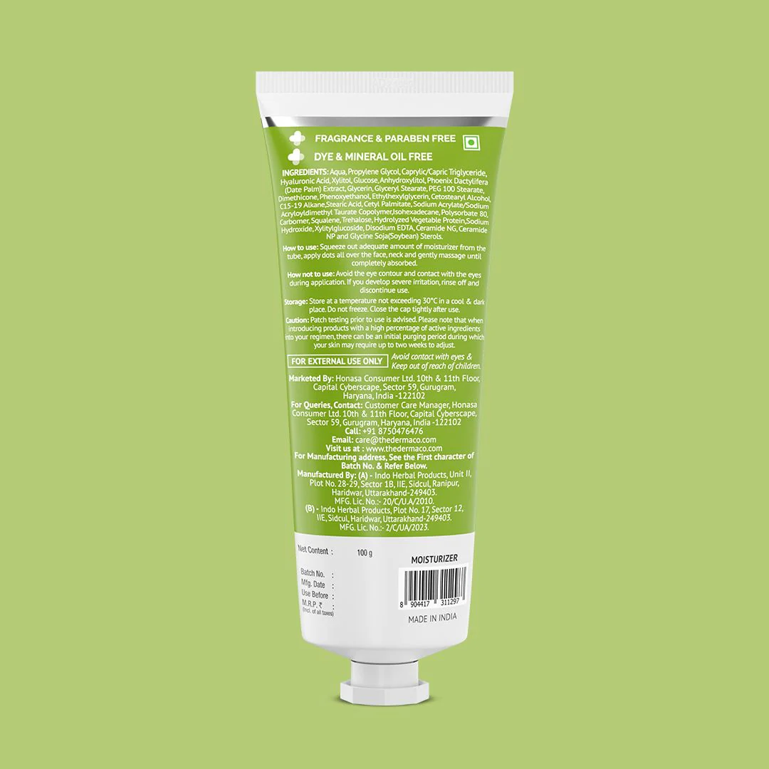5% Propylene Oil-Free Moisturizer with Propylene Glycol & Hyaluronic Acid  - 100 g - Image 8